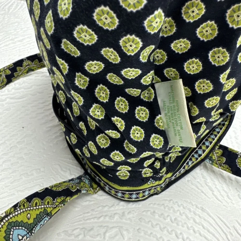 Vera Bradley Cambridge Green Blue,black Shoulder Handbag Medium - Picture 6 of 15